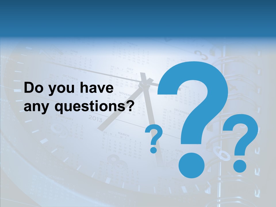 Plan Appointment Dates PowerPoint Template