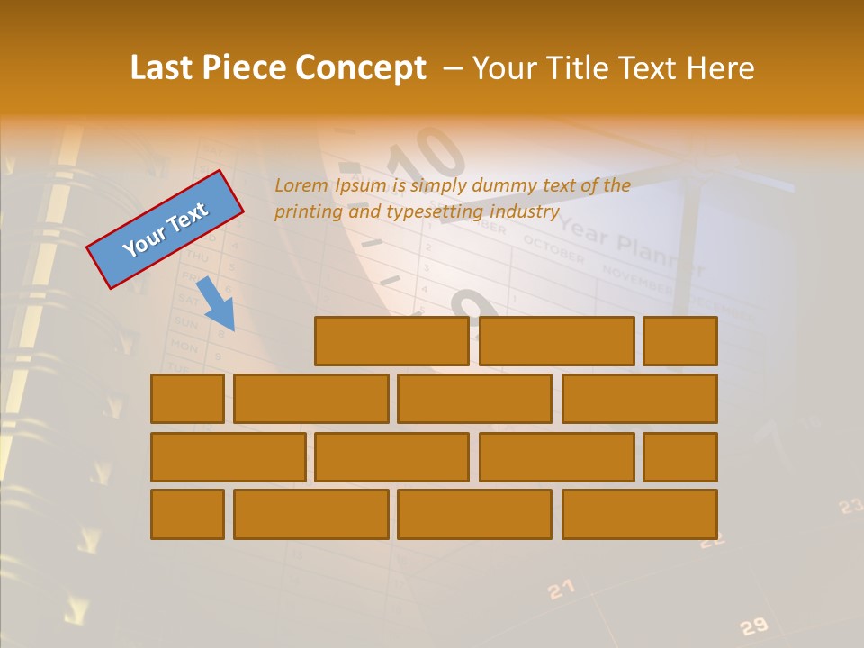 Calender Time Appointment PowerPoint Template