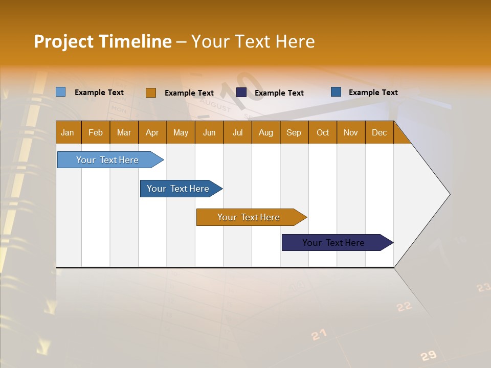 Calender Time Appointment PowerPoint Template
