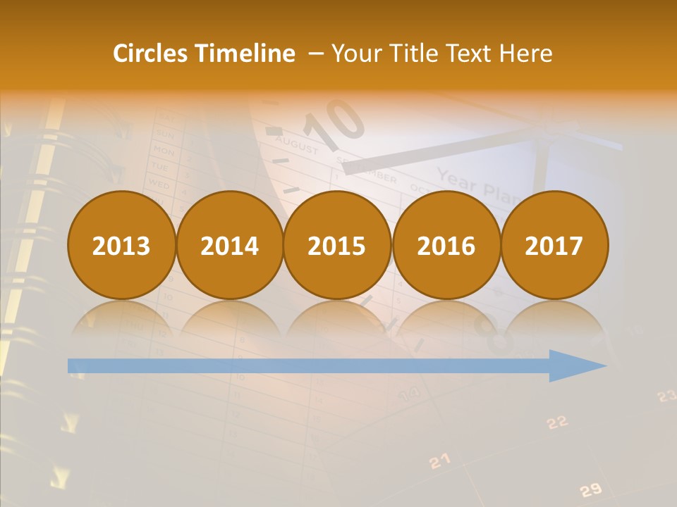 Calender Time Appointment PowerPoint Template