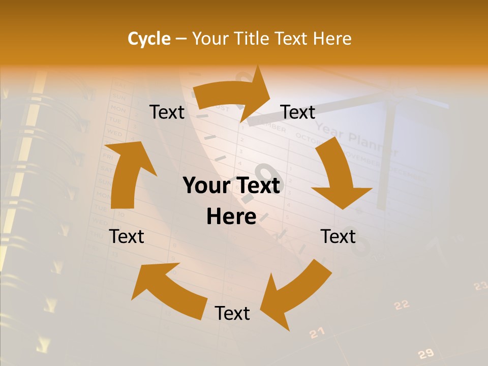 Calender Time Appointment PowerPoint Template