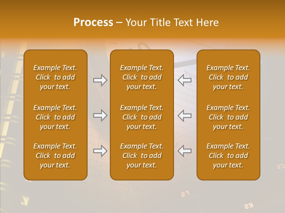 Calender Time Appointment PowerPoint Template