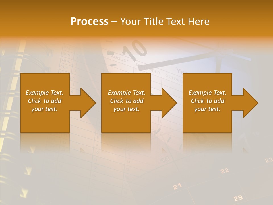 Calender Time Appointment PowerPoint Template