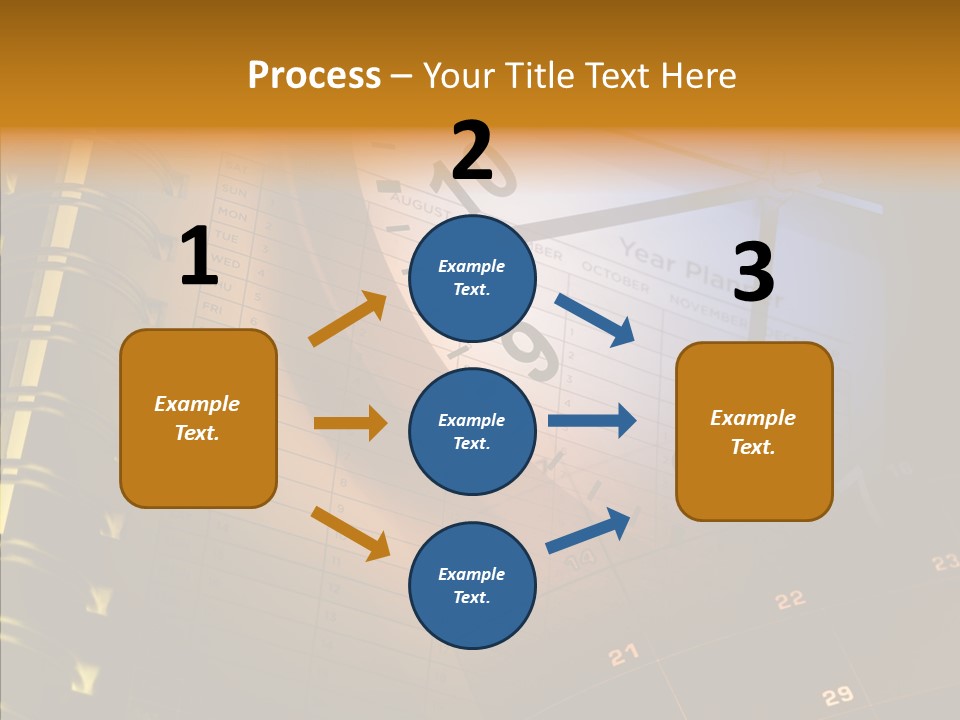 Calender Time Appointment PowerPoint Template
