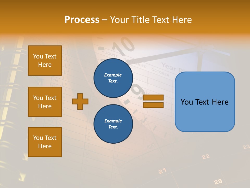 Calender Time Appointment PowerPoint Template