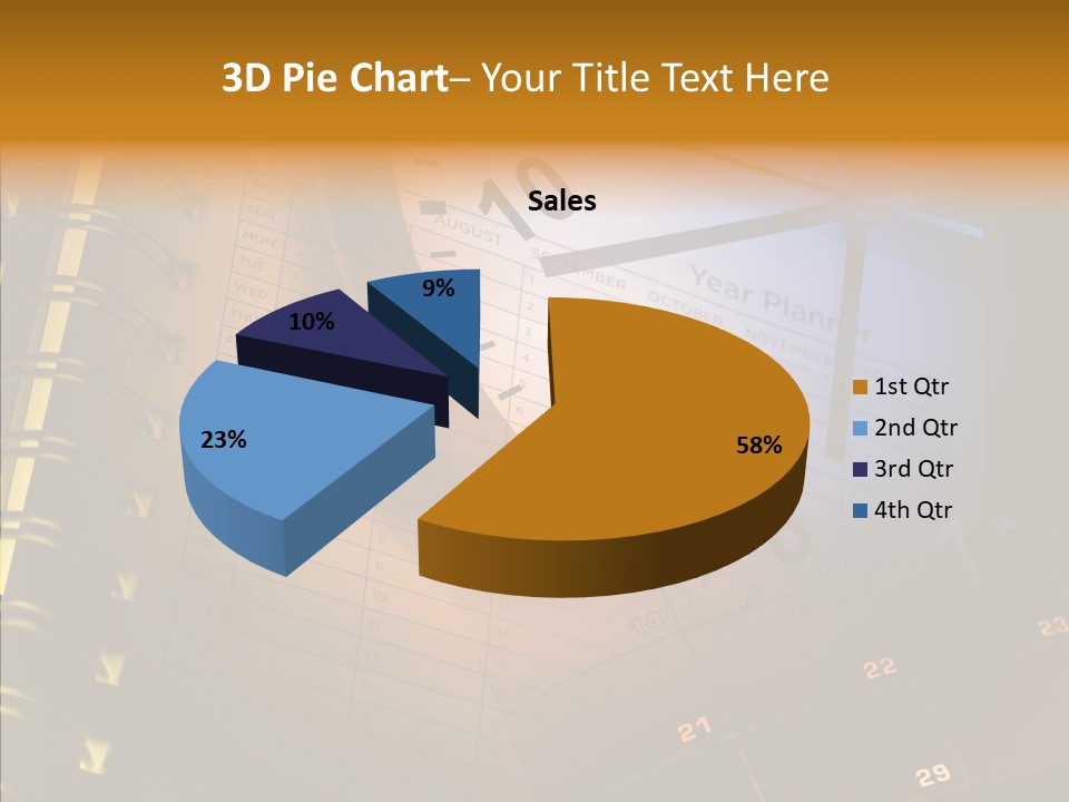Calender Time Appointment PowerPoint Template
