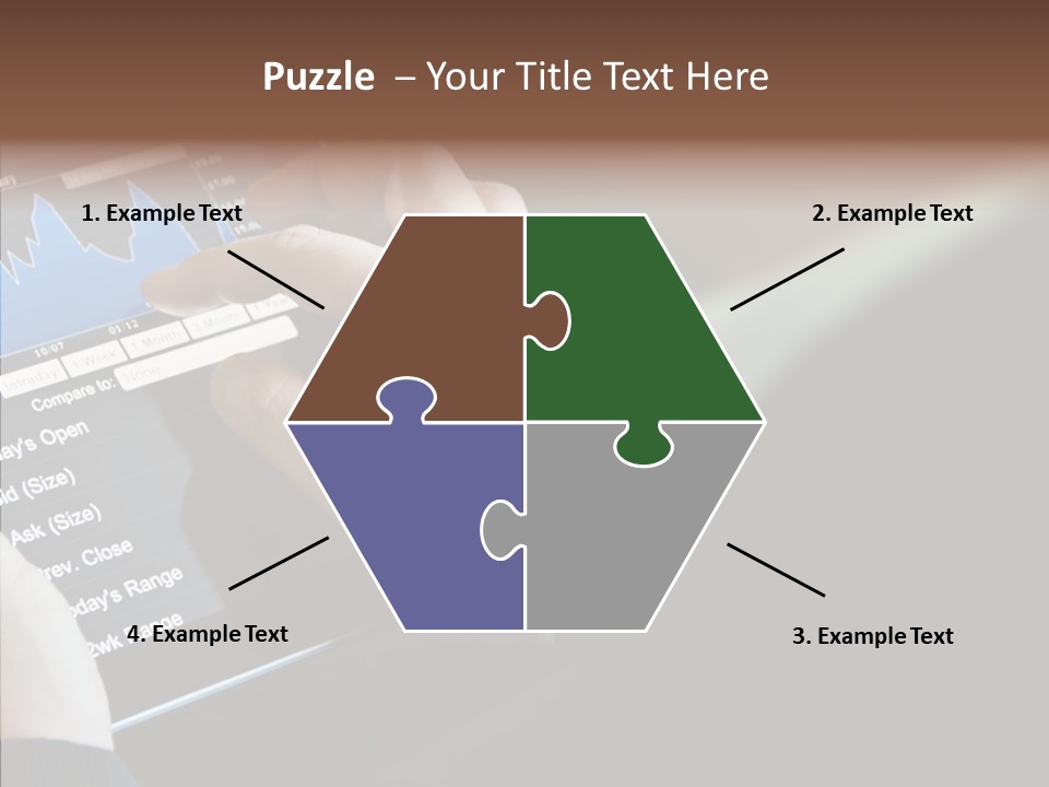 Display Lifestyle Laptop PowerPoint Template