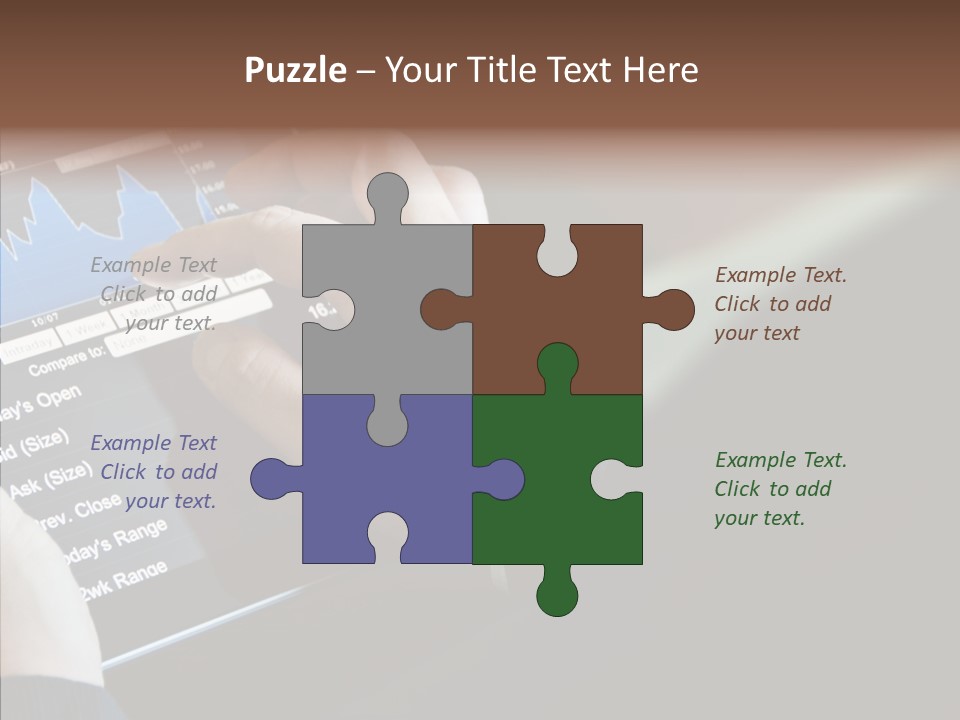 Display Lifestyle Laptop PowerPoint Template