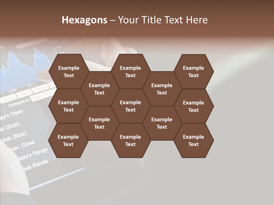 Display Lifestyle Laptop PowerPoint Template