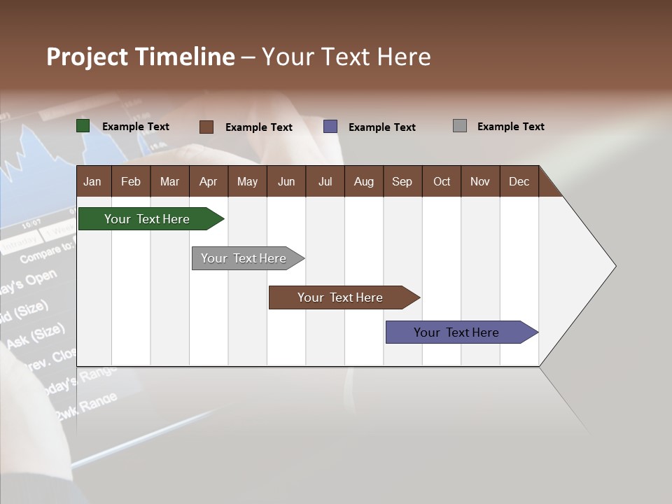 Display Lifestyle Laptop PowerPoint Template
