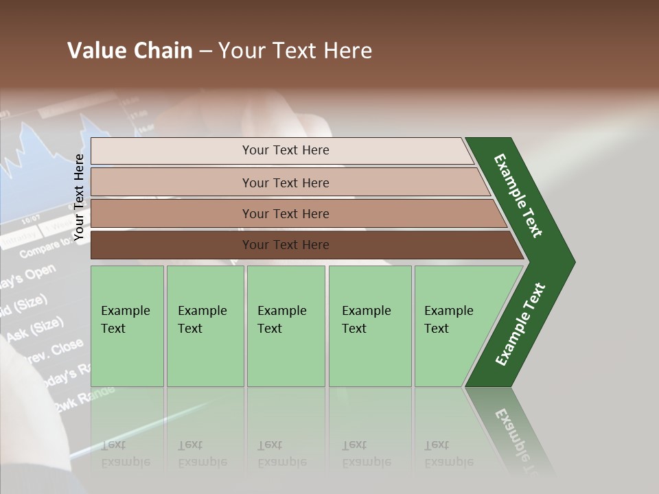 Display Lifestyle Laptop PowerPoint Template