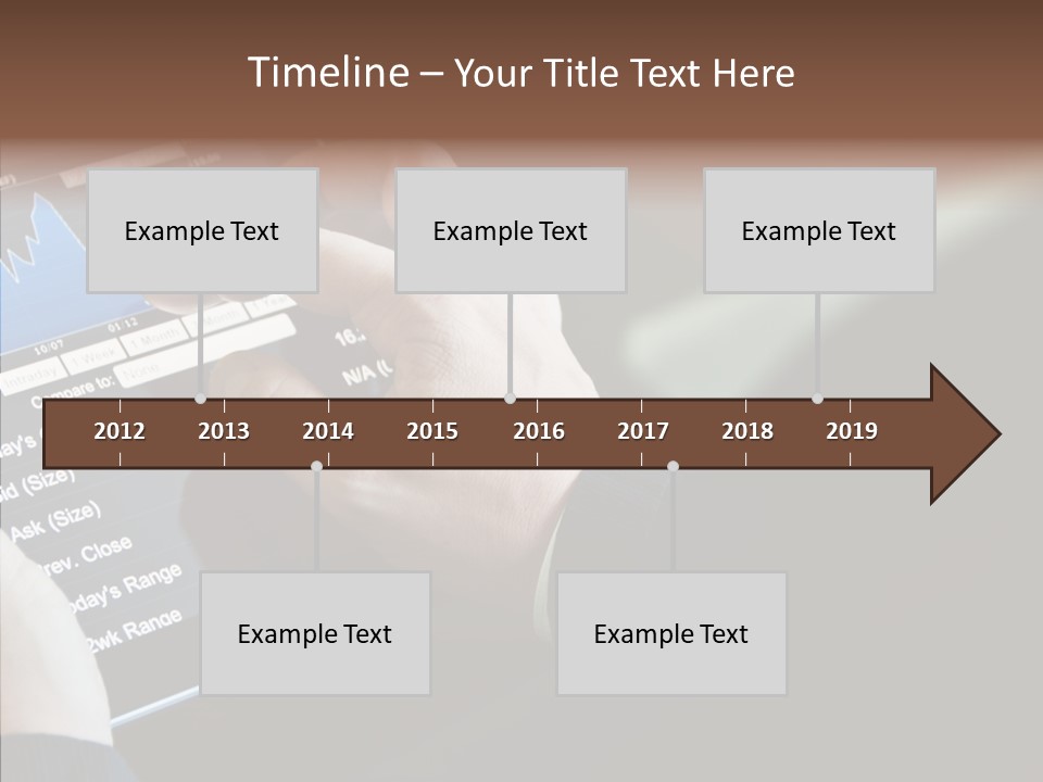 Display Lifestyle Laptop PowerPoint Template