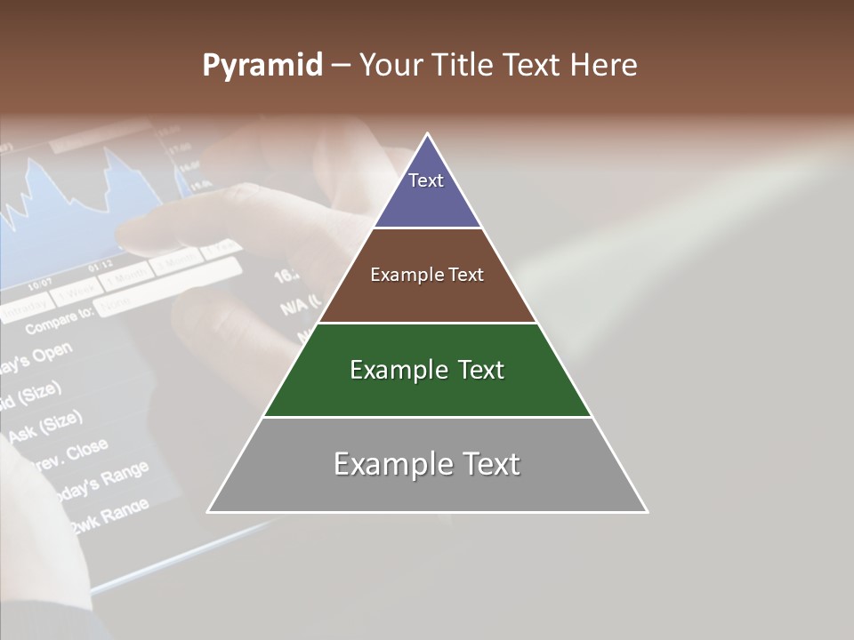Display Lifestyle Laptop PowerPoint Template