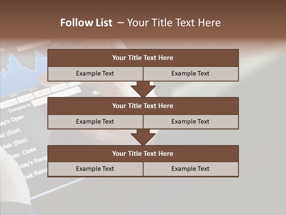 Display Lifestyle Laptop PowerPoint Template