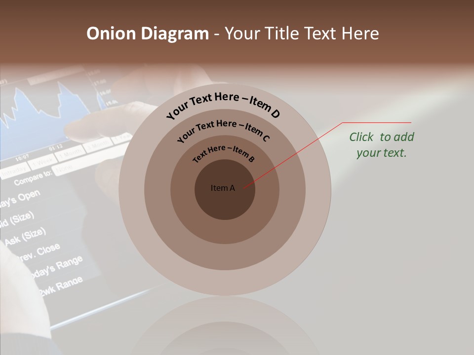 Display Lifestyle Laptop PowerPoint Template