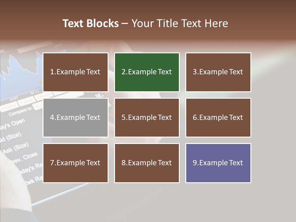 Display Lifestyle Laptop PowerPoint Template