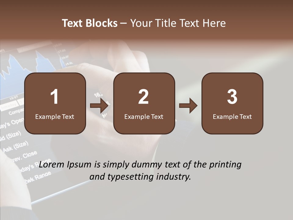Display Lifestyle Laptop PowerPoint Template