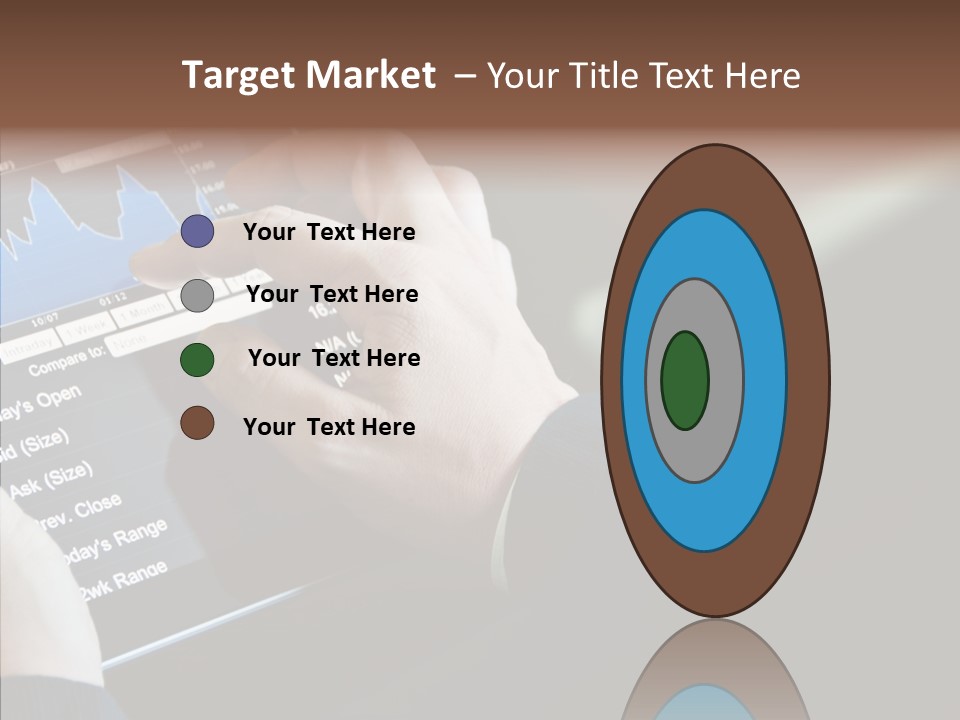 Display Lifestyle Laptop PowerPoint Template