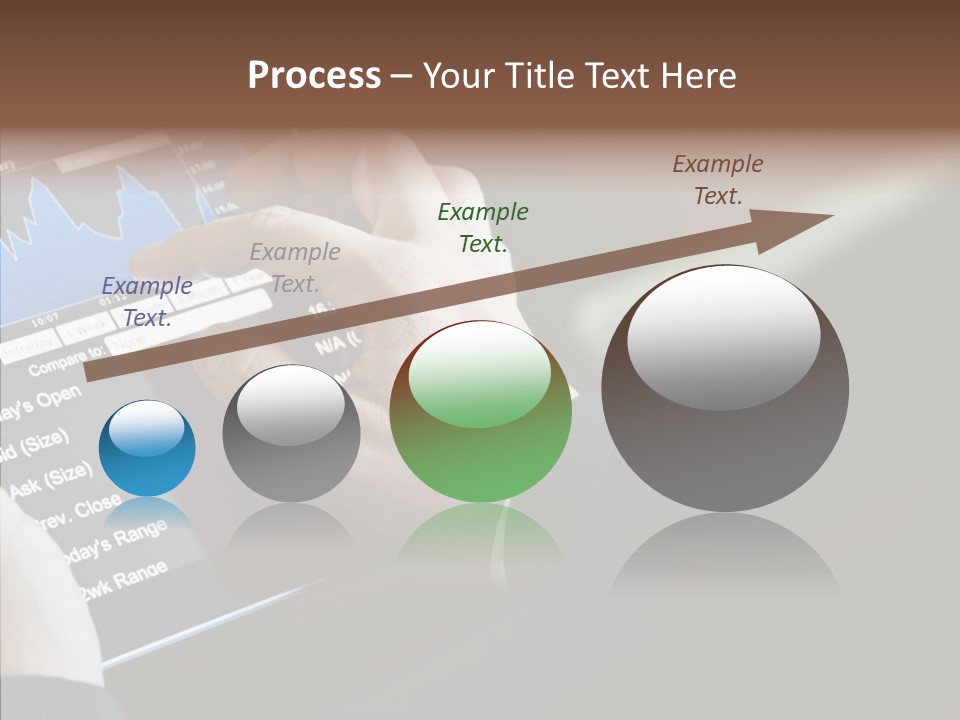Display Lifestyle Laptop PowerPoint Template