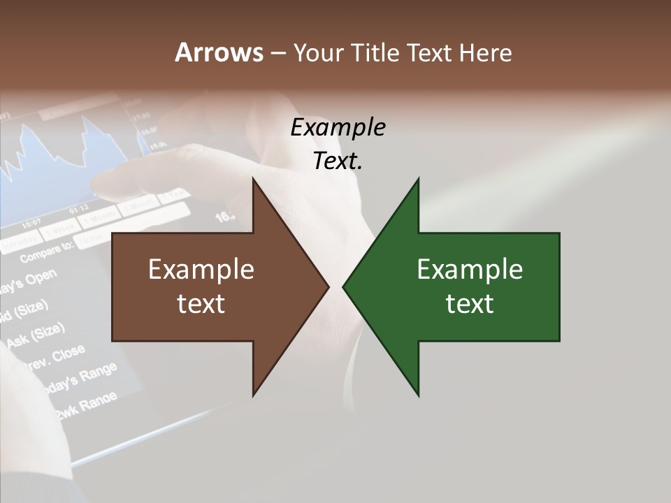 Display Lifestyle Laptop PowerPoint Template