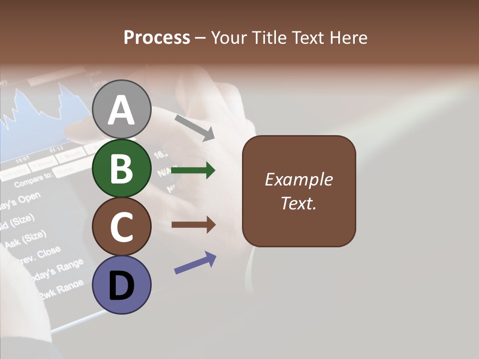 Display Lifestyle Laptop PowerPoint Template