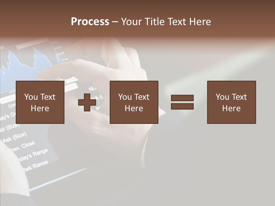 Display Lifestyle Laptop PowerPoint Template
