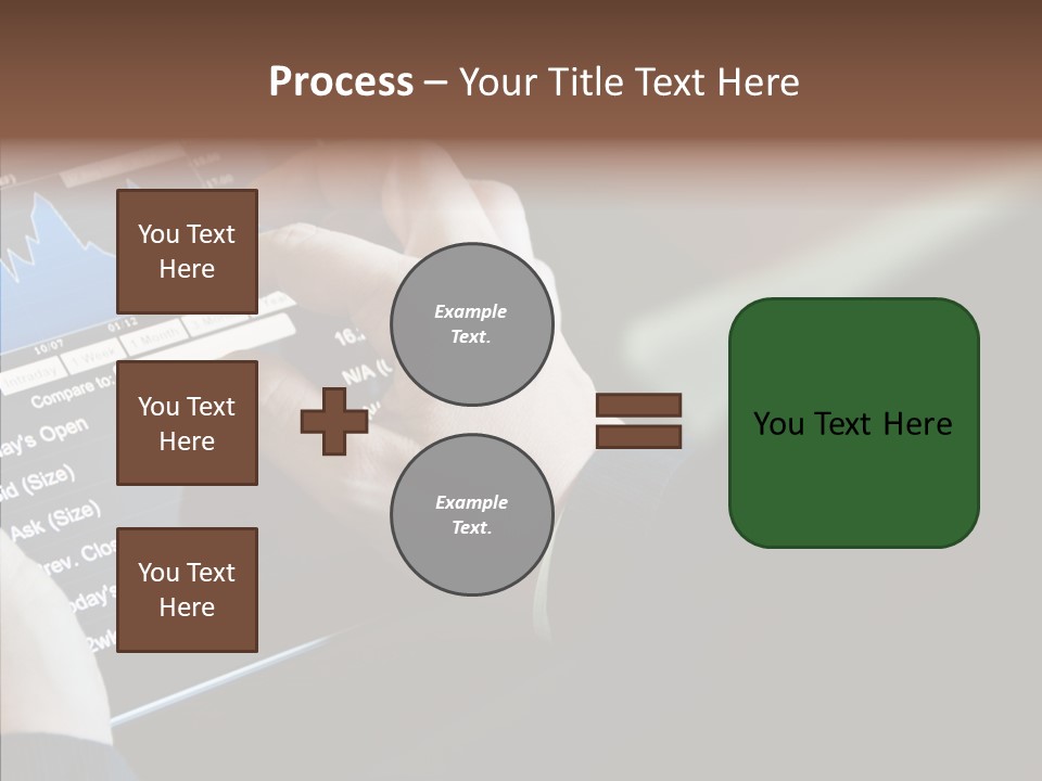 Display Lifestyle Laptop PowerPoint Template