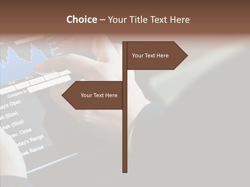 Display Lifestyle Laptop PowerPoint Template