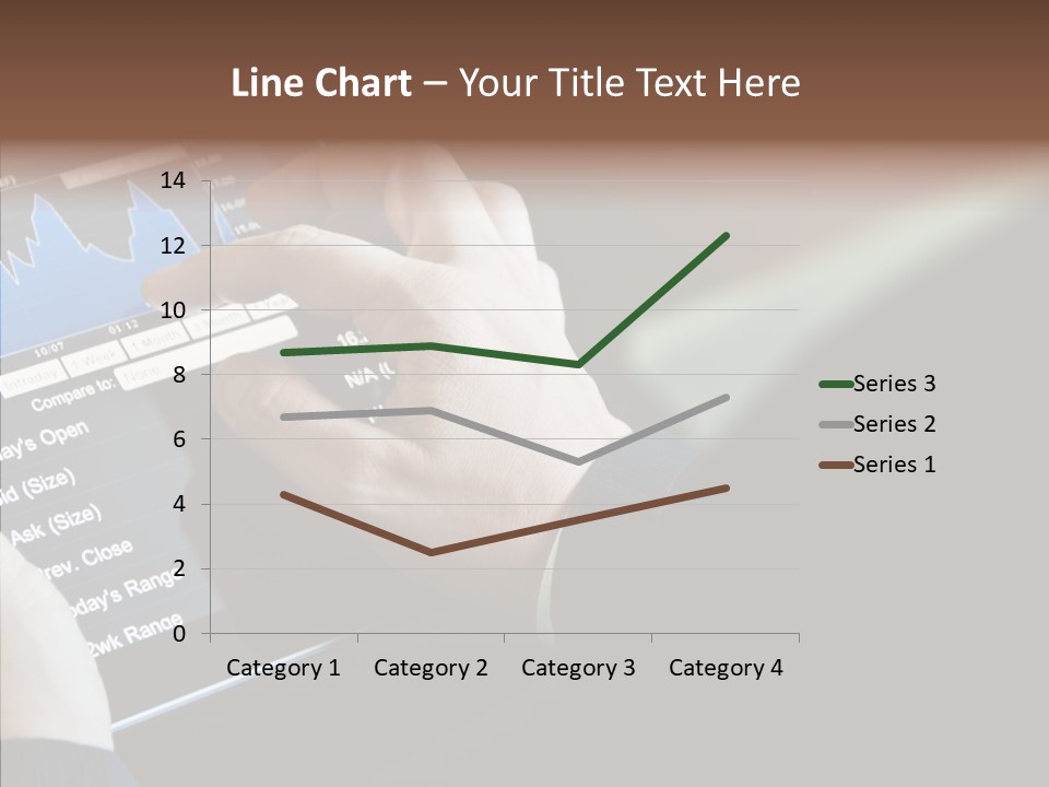 Display Lifestyle Laptop PowerPoint Template