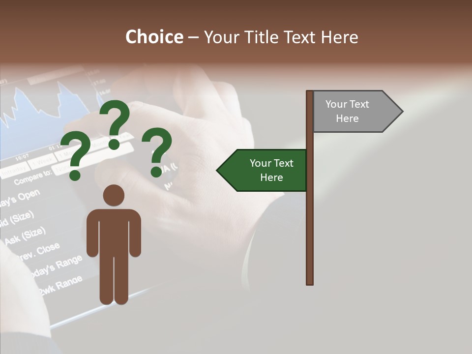 Display Lifestyle Laptop PowerPoint Template