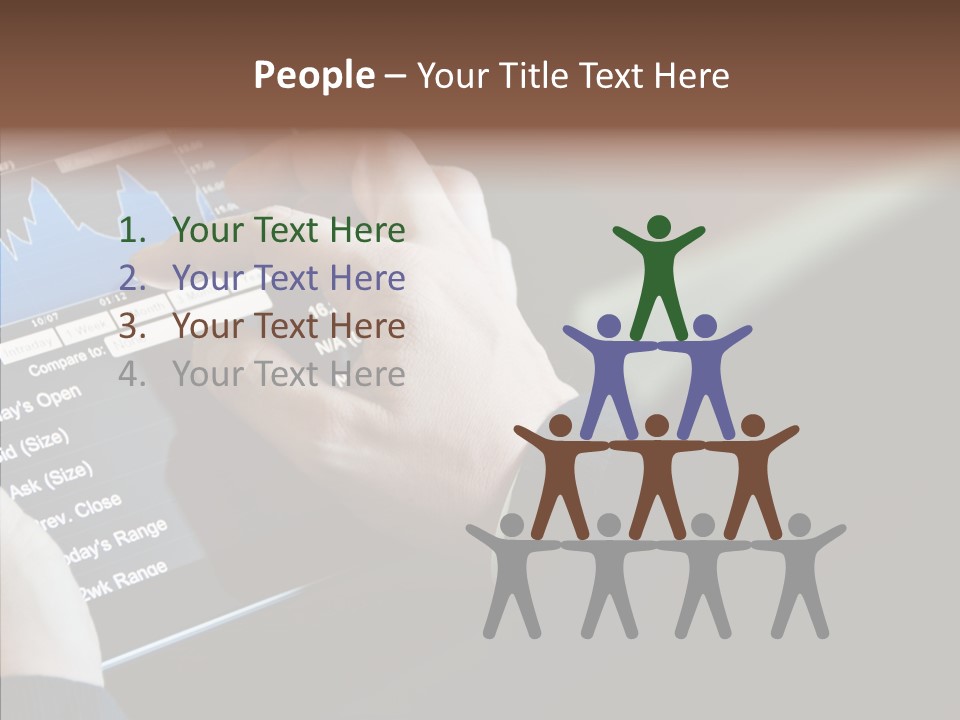 Display Lifestyle Laptop PowerPoint Template