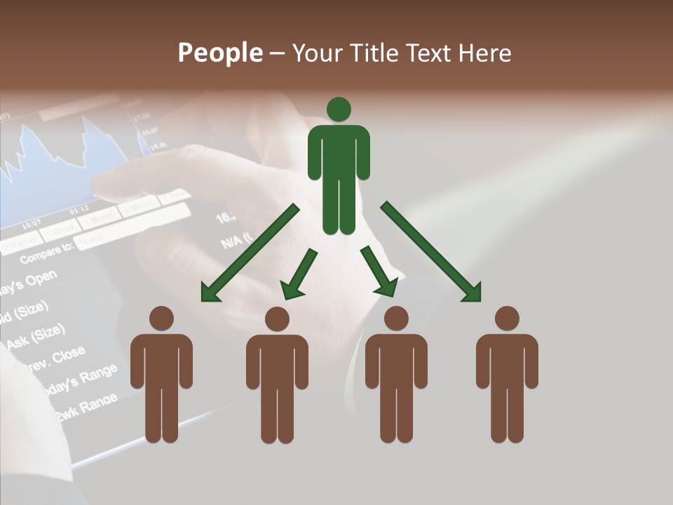 Display Lifestyle Laptop PowerPoint Template