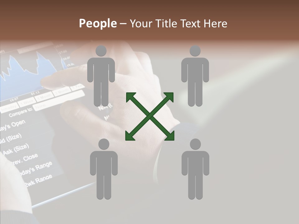 Display Lifestyle Laptop PowerPoint Template