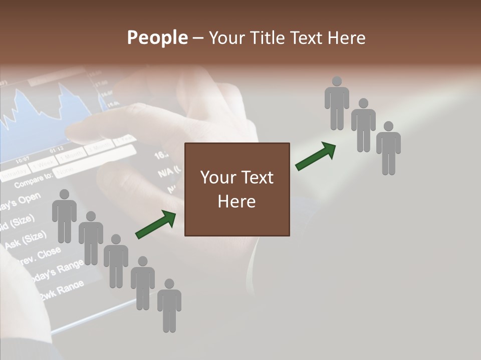 Display Lifestyle Laptop PowerPoint Template
