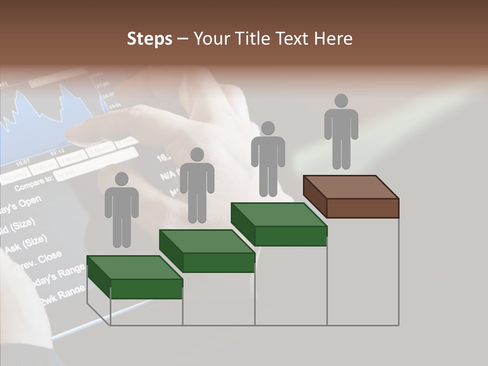 Display Lifestyle Laptop PowerPoint Template