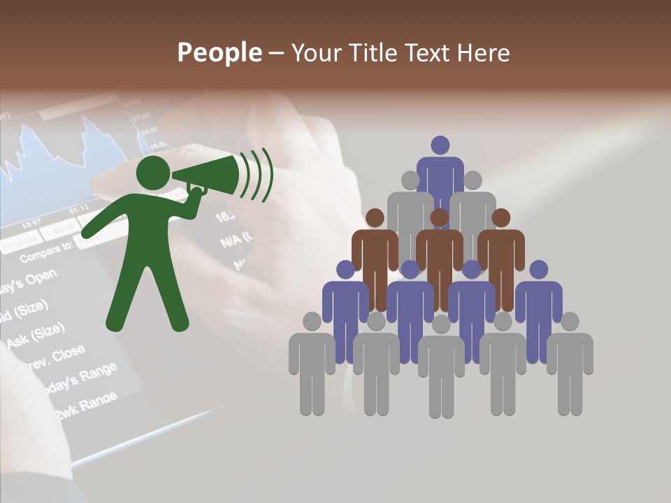 Display Lifestyle Laptop PowerPoint Template