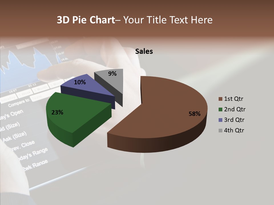 Display Lifestyle Laptop PowerPoint Template