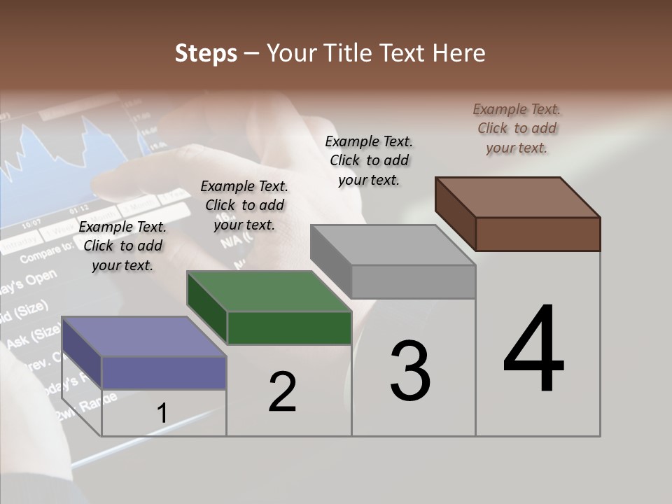 Display Lifestyle Laptop PowerPoint Template