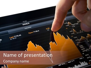 Ecommerce Tablet Concept PowerPoint Template