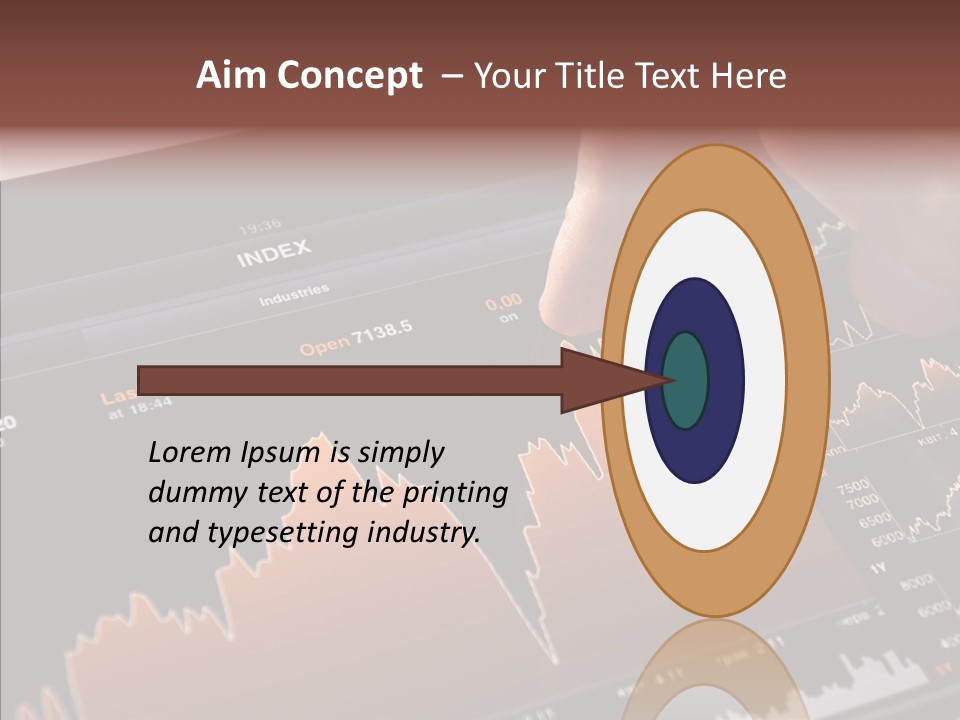 Ecommerce Tablet Concept PowerPoint Template