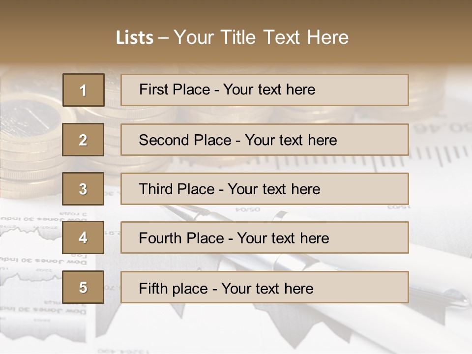 Statistic Crisis Asset PowerPoint Template