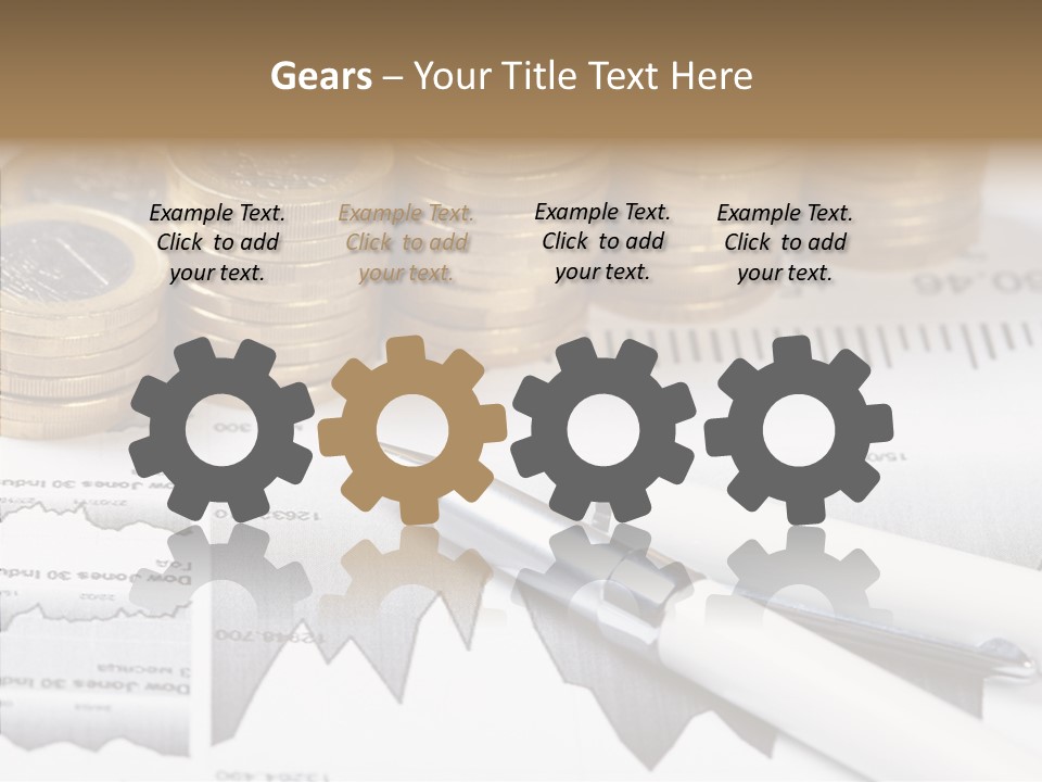 Statistic Crisis Asset PowerPoint Template