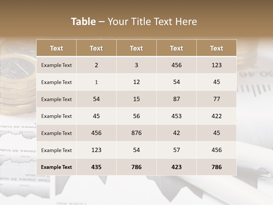 Statistic Crisis Asset PowerPoint Template