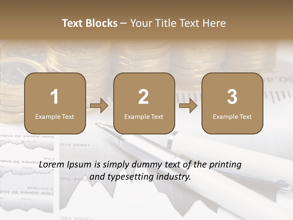 Statistic Crisis Asset PowerPoint Template