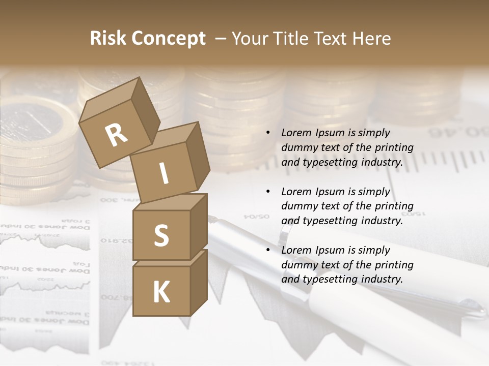 Statistic Crisis Asset PowerPoint Template