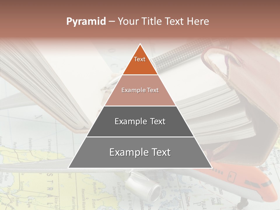 Correspondant Carnet Carnet De Voyages PowerPoint Template