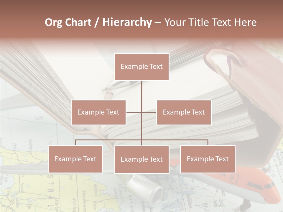 Correspondant Carnet Carnet De Voyages PowerPoint Template