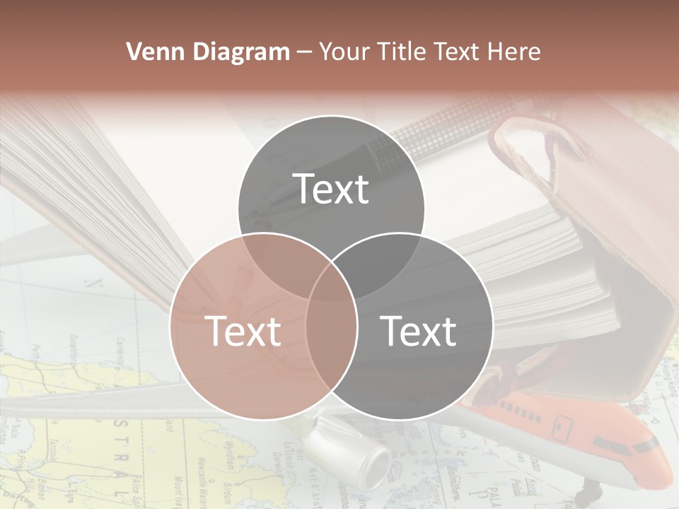 Correspondant Carnet Carnet De Voyages PowerPoint Template