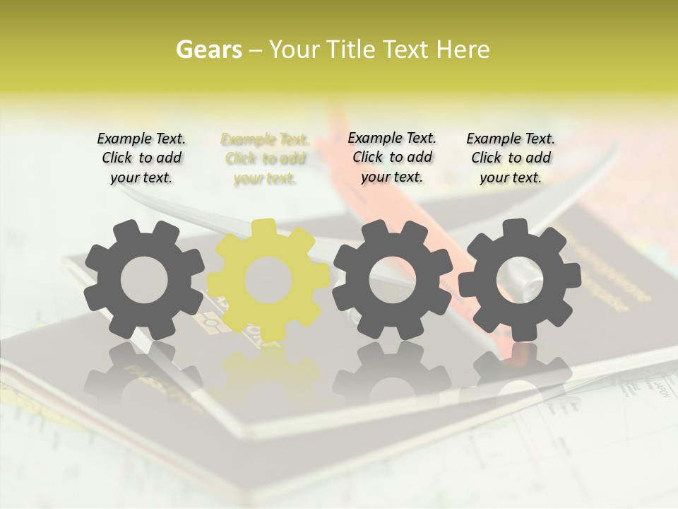 Globe Loisirs Aviation PowerPoint Template