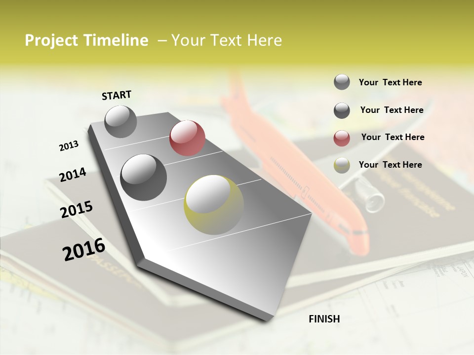 Globe Loisirs Aviation PowerPoint Template